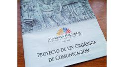 Parlamento de Ecuador votará proyecto de Ley de Comunicación