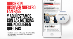 La SIP denunció censura de Facebook contra diario La República de Perú