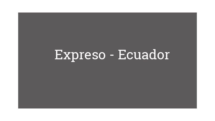 Expreso - Ecuador