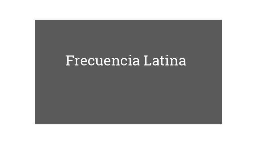 Frecuencia Latina