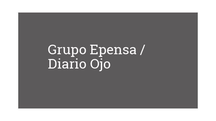 Grupo Epensa/Diario Ojo
