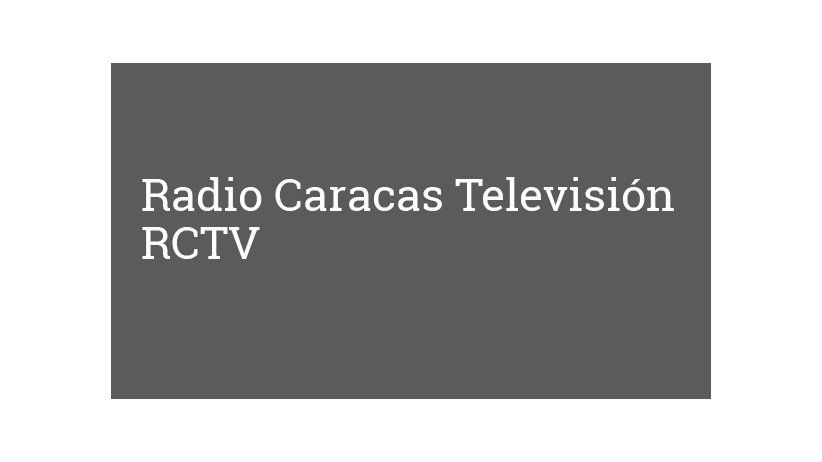 Radio Caracas Televisión RCTV