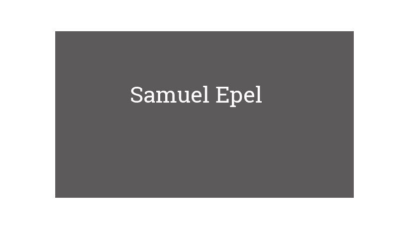 Samuel Epel