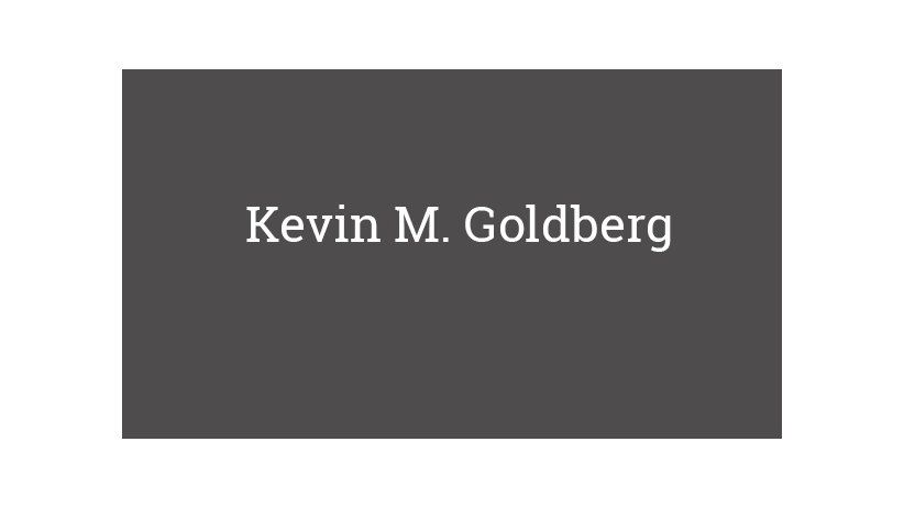 Kevin M. Goldberg