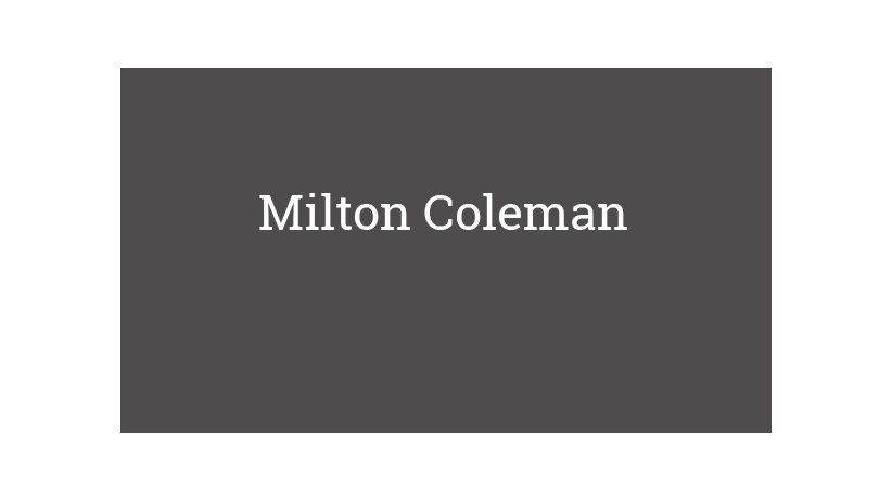 Milton Coleman