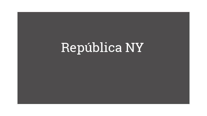 República NY