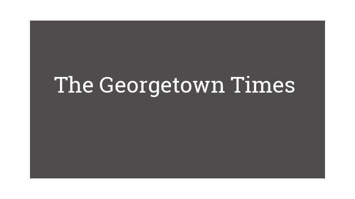 The Georgetown Times
