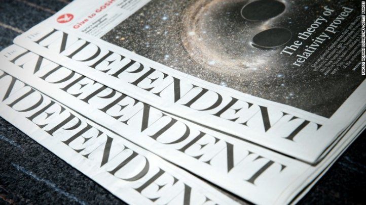 Diario británico renuncia al papel