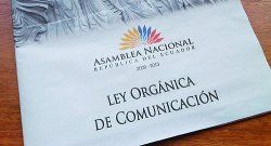 Manipulación de la Ley de Comunicación de Ecuador