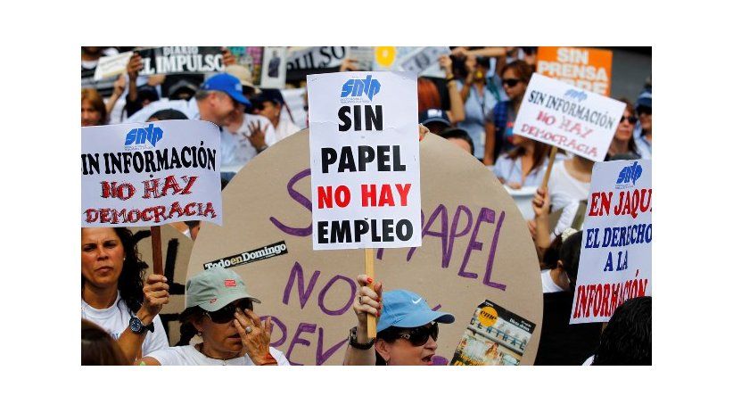 Venezuela: SIP responsabiliza al gobierno por cierre de diarios 