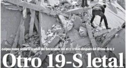 Terremoto en México: Las portadas del dolor y la solidaridad