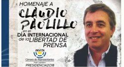 Homenaje a Claudio Paolillo - Cámara de Representantes del Uruguay