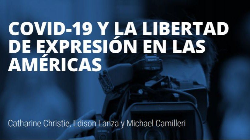 Covid-19 y la libertad de expresión en las Américas