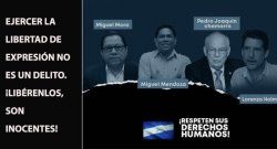 La SIP exige liberación de periodistas presos de conciencia en Nicaragua