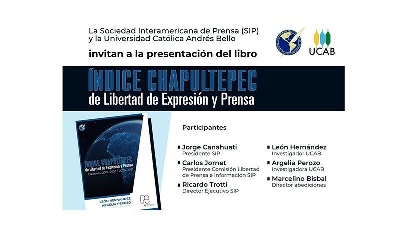 Presentación del libro Índice Chapultepec de Libertad de Expresión y Prensa