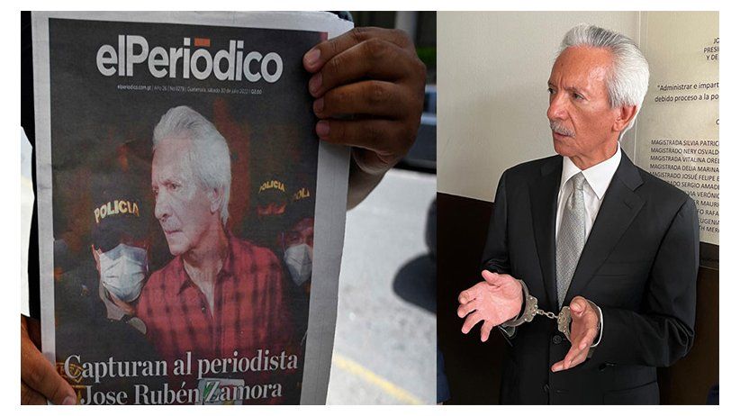 La SIP insiste al presidente de Guatemala debido proceso en caso de José Rubén Zamora
