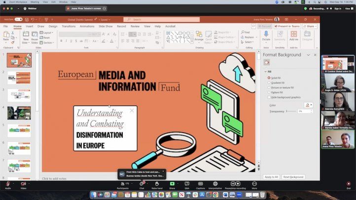 Expertos sobre desinformación inician dos días de debates en cumbre virtual