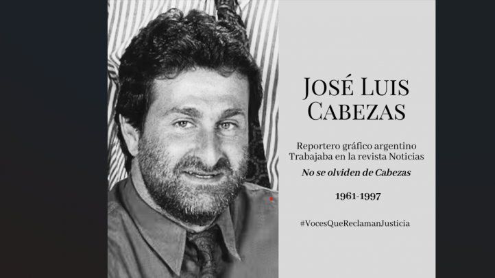 No olvidamos a Cabezas, fotógrafo argentino asesinado en 1997