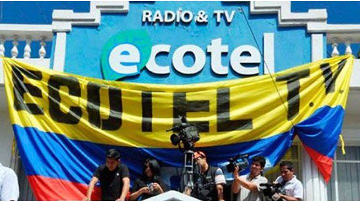 Government persecution of Ecuadorian TV network