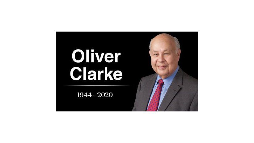 Passing of Oliver Clarke