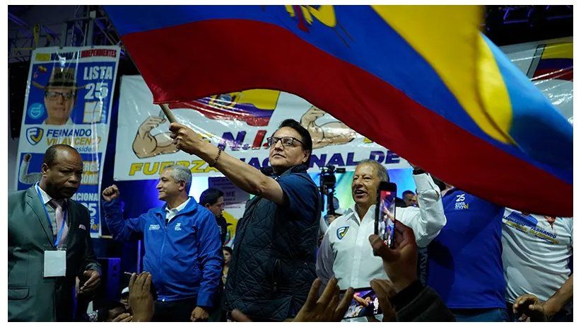  IAPA Bot: Ecuador in Red Amid the Electoral Process