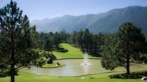 El campo de golf en Bosques de Monterreal.