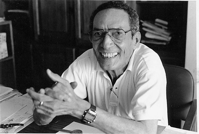 Periodista&nbsp;Jean Léopold Dominique. (Foto de Radio Haïti.)