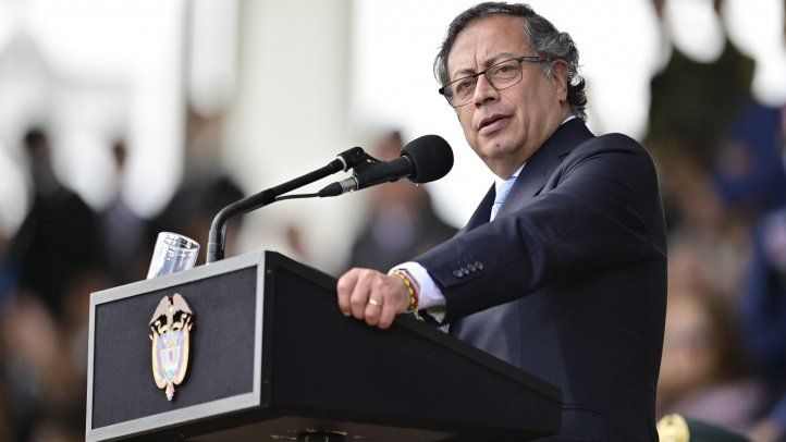 Gustavo Petro (Foto tomada de la Revista 100 Días.)