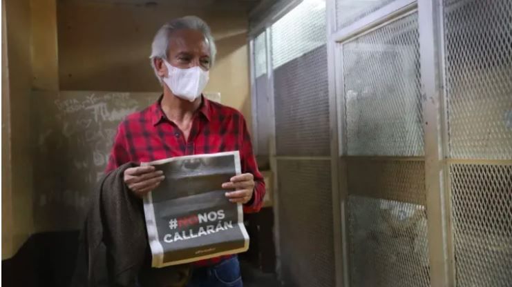 José Rubén Zamora. (Photo: Prensa Libre: Roberto López)