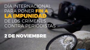 SIP participa en el Día Internacional para poner fin a la impunidad