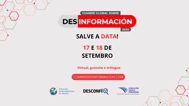 A Cimeira Global sobre Desinformação anuncia sua data para 2025