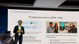 Rodrigo Bonilla de Google durante su presentación en la 81 Asamblea General de la SIP. Rodrigo Bonilla de Google durante su presentación en la 81 Asamblea General de la SIP.