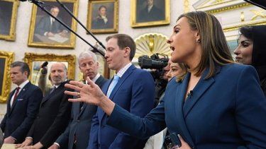 A repórter da ABC News, Mary Bruce. Foto AP.