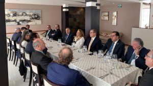 Encuentro entre AEDEP y la SIP, 20 de febrero de 2019.