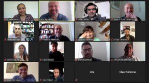 Virtual graduation ceremony.