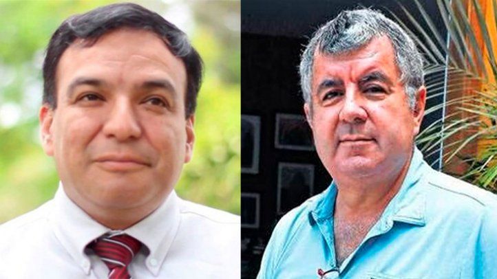 Periodistas César Romero y&nbsp;Juan Carlos Tafur.