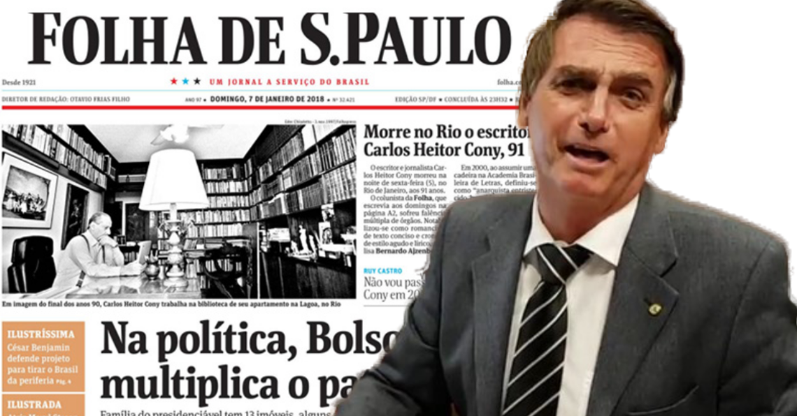 Brasil - Bolsonaro y Folha de S. Paulo