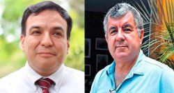 Periodistas César Romero y&nbsp;Juan Carlos Tafur.