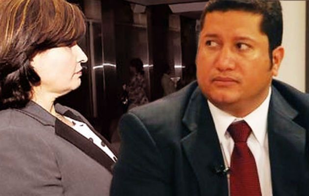 Attorney General Kenia Porcell and Congressman Jorge Arrocha.