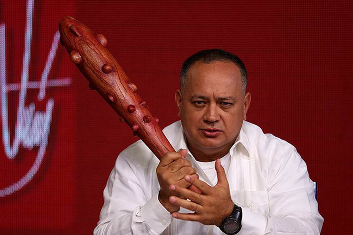 Diosdado Cabello. (Photo from caracaschronicles.com)