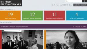 Portal registra violaciones a la libertad de prensa en EEUU