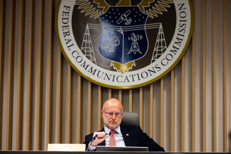 Brendar Carr, presidente de la FCC.