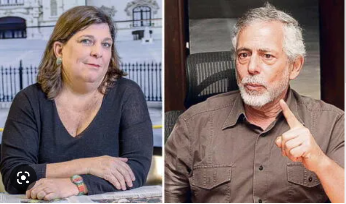 Rosa María Palacios y&nbsp;Gustavo Gorriti. (Foto: Composición de La República)
