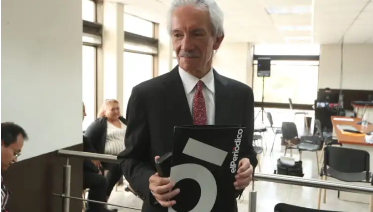José Rubén Zamora (Foto: Prensa Libre, Esbin García)