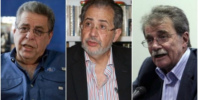 Alberto Federico Ravell, Miguel Henrique Otero y&nbsp;Teodoro Petkoff. (El Heraldo)