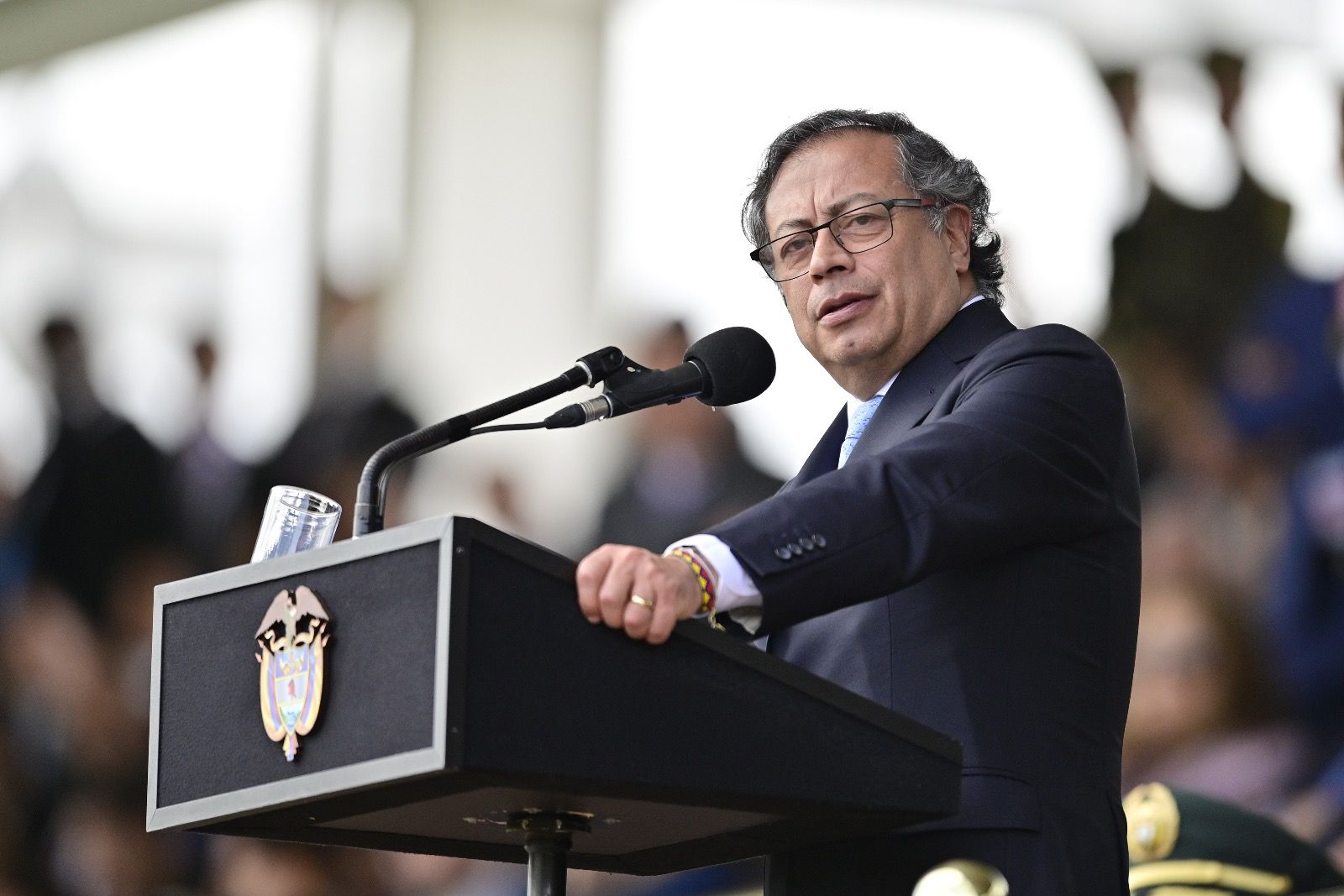 Gustavo Petro (Foto tomada de la Revista 100 Días.)