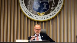 Brendan Carr, presidente da FCC. Brendan Carr, presidente da FCC.