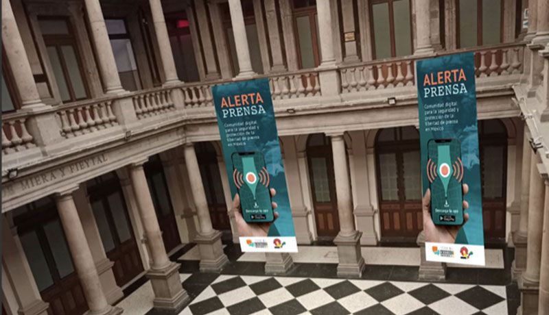Club de Periodistas de la Ciudad de México, A.C., en donde se realizará el lanzamiento de la herramienta Alerta Prensa.