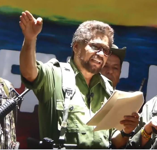 Iván Márquez, FARC. (Foto tomada de El Universo)