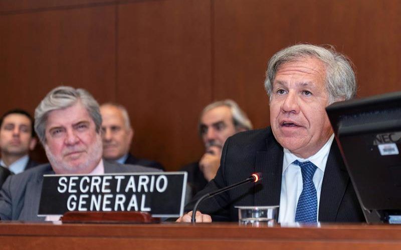 Luis Almagro, secretario general de la OEA. (Foto EFE)